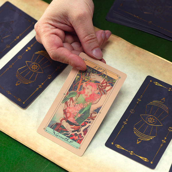 Mollymauk Tealeaf (and Jester Lavorre) Oracle of the Moon Tarot Deck