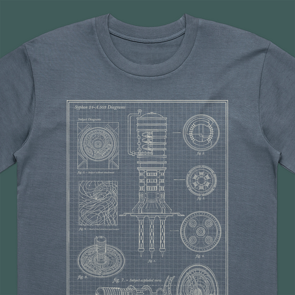 Camiseta Candela Obscura Blueprint