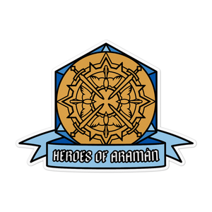 Heroes of Aramán Chibi Sticker Set 16-Pack