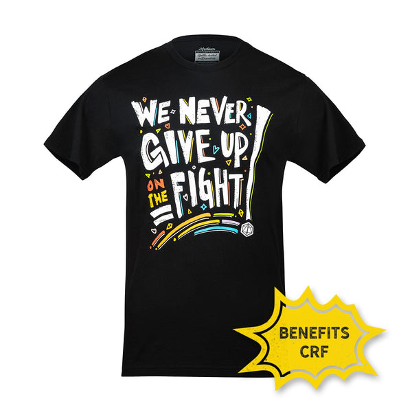 Stolz: Wir geben den Kampf nie auf T-Shirt