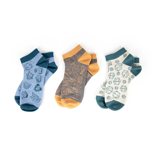 Beauty of Exandria: In Motion - Ankle Socks 3-Pack