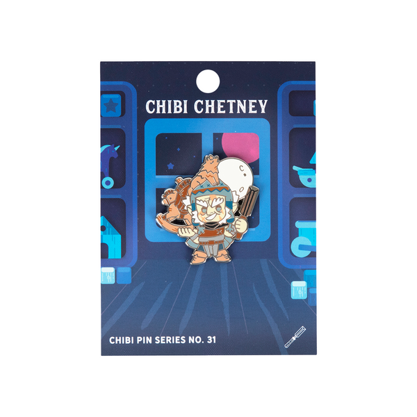 Spilla Chibi n. 31 del ruolo critico: Chetney Pock O'Pea
