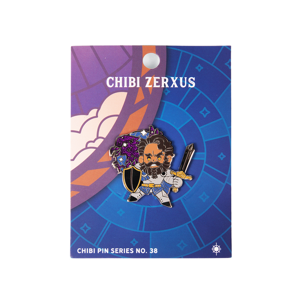 Critical Role Chibi Pin No. 38 - Zerxus Ilerez