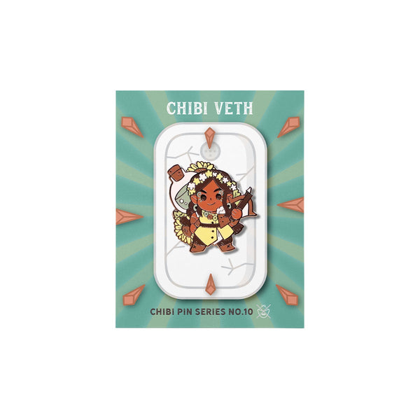 <tc>Critical Role Chibi Pin No. 10 - Veth Brenatto</tc>