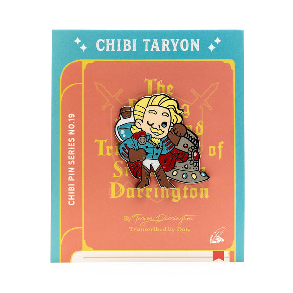 <tc>Critical Role Chibi Pin n.º 19 - Taryon Darrington</tc>