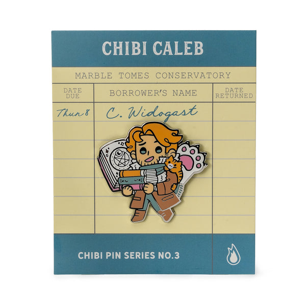 Critical Role Chibi Pin No. 3 - Caleb Widogast