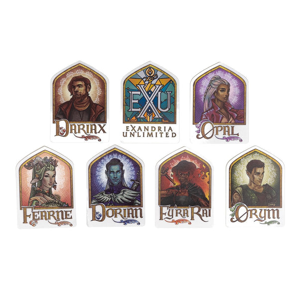 Exandria Unlimited Sticker Set 7-Pack