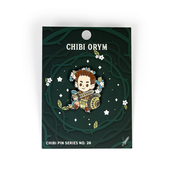 Critical Role Chibi Pin No. 26- Orym, Del Aire Ashari